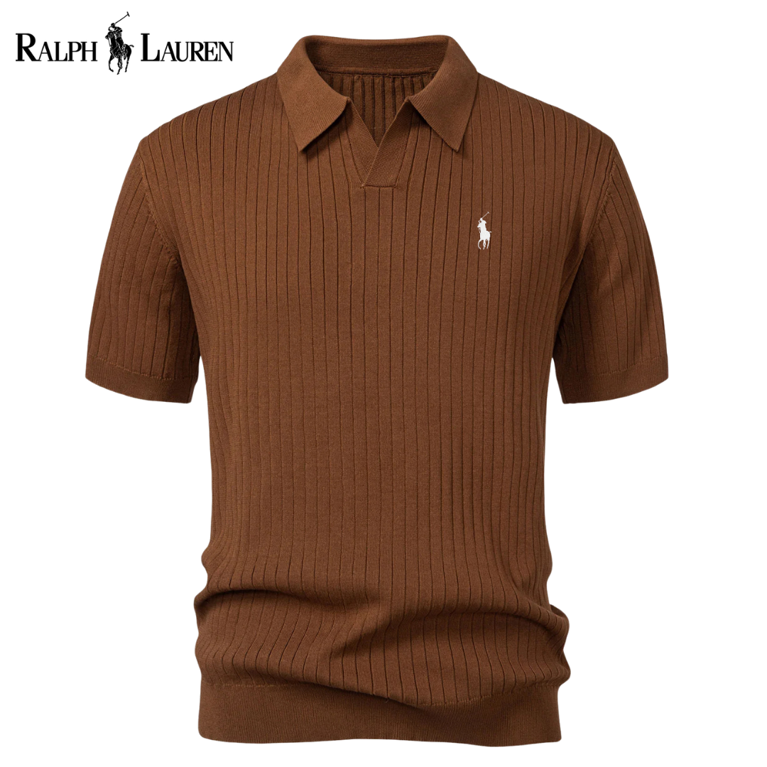 Ralph Lauren™ Striped V-Neck Polo