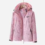 Women's Printed Hooded Jacket - CLEARANCE PRICE