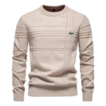 LACOSTE - ELEGANT KNITTED MEN'S SWEATER