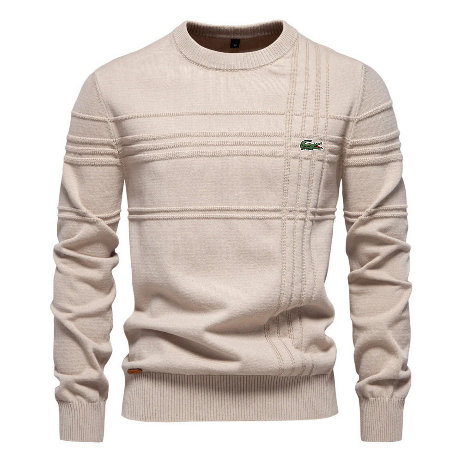 LACOSTE - ELEGANT KNITTED MEN'S SWEATER