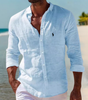 Men's classic linen shirt