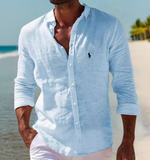 Men's classic linen shirt