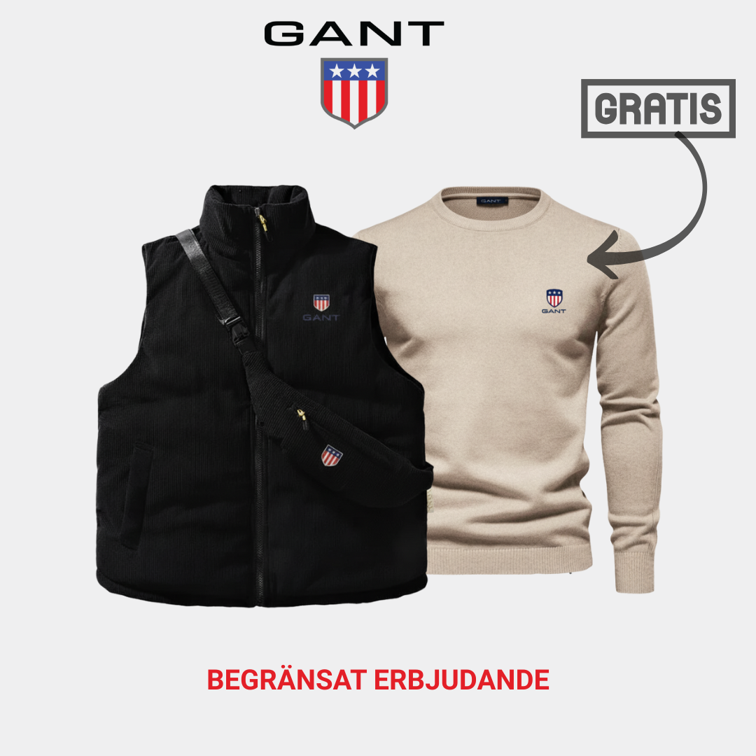 GANT™ Vest & Bag Combo + Free Sweater