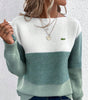 Tricolor Knit Sweater - COLLECTION CLEARANCE
