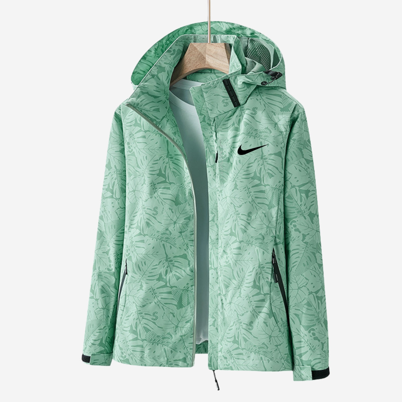 Women's Printed Hooded Jacket - CLEARANCE PRICE