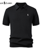 RL™ Knit Polo with V-Neck and Stripes