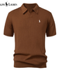 RL™ Knit Polo with V-Neck and Stripes