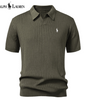 RL™ Knit Polo with V-Neck and Stripes