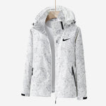 Women's Printed Hooded Jacket - CLEARANCE PRICE