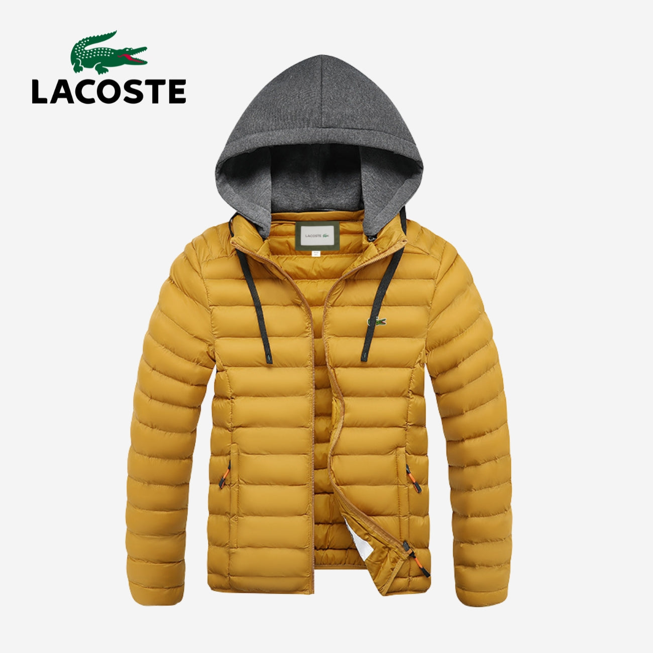 Quilted Warm Jacket with Hood || Stock Clearance