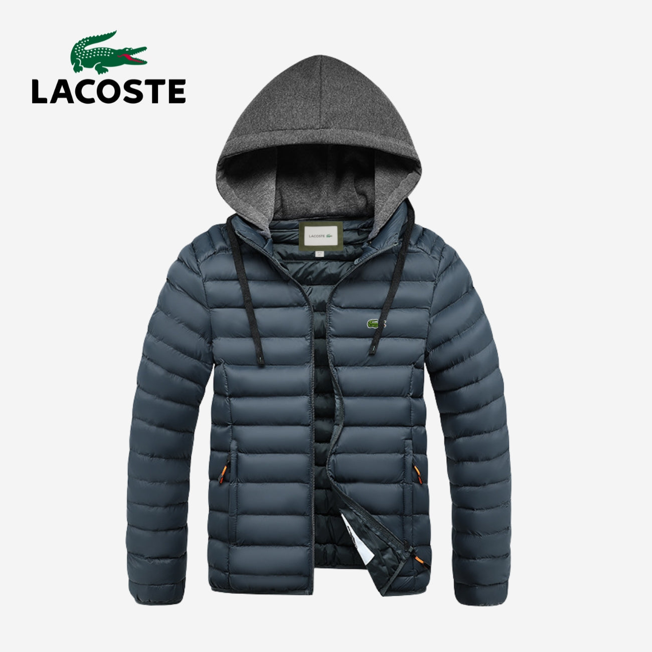 Quilted Warm Jacket with Hood || Stock Clearance