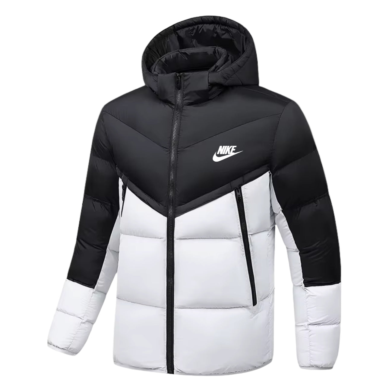 Puffer Jacket with Hood || Clearance Sale