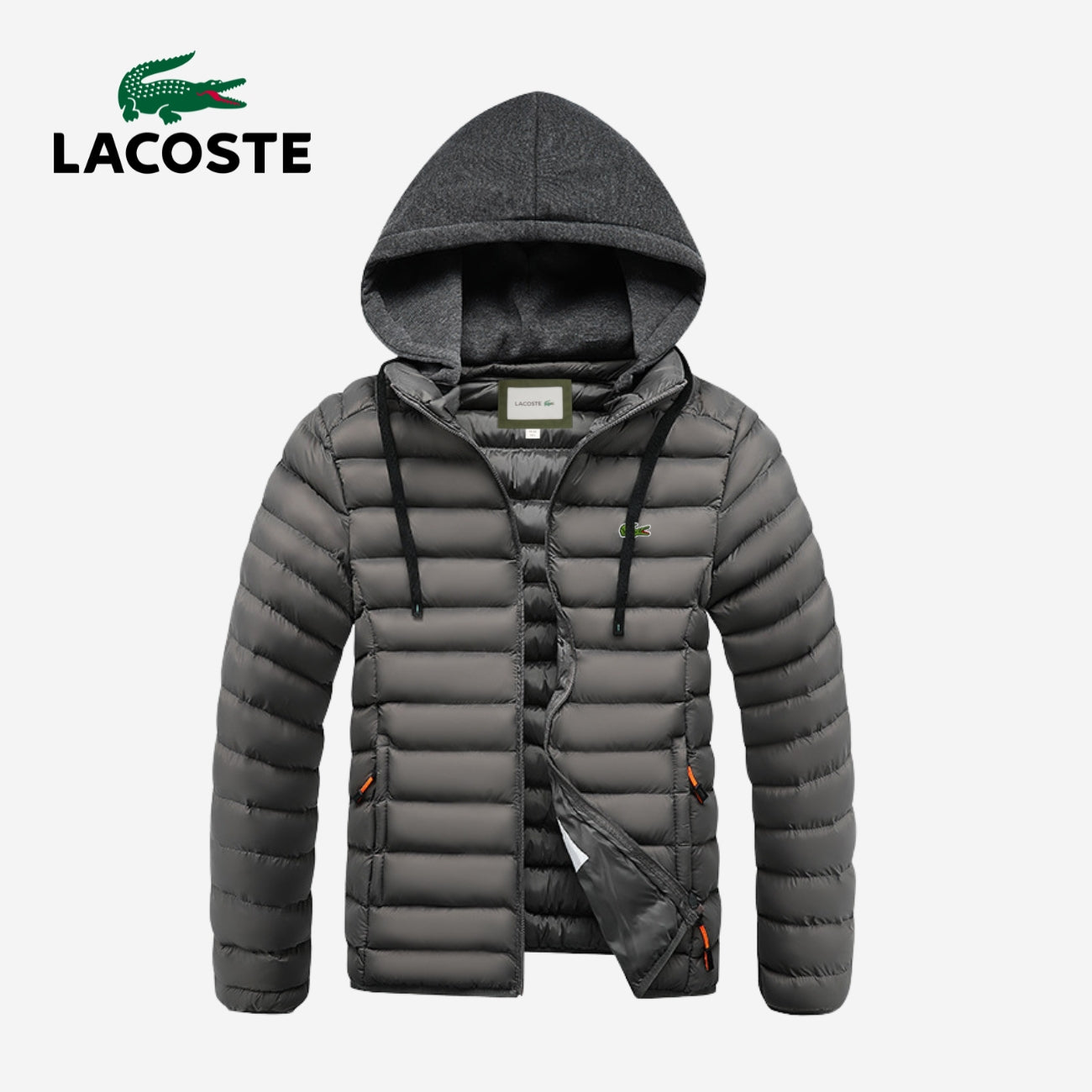 Quilted Warm Jacket with Hood || Stock Clearance