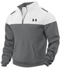 Men's Color Block Half Zip Outdoor Casual Sweatshirt