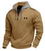 Men's Stylish And Comfortable Textured Hooded Sweatshirt
