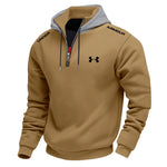 Men's Stylish And Comfortable Textured Hooded Sweatshirt