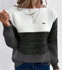 Tricolor Knit Sweater - COLLECTION CLEARANCE