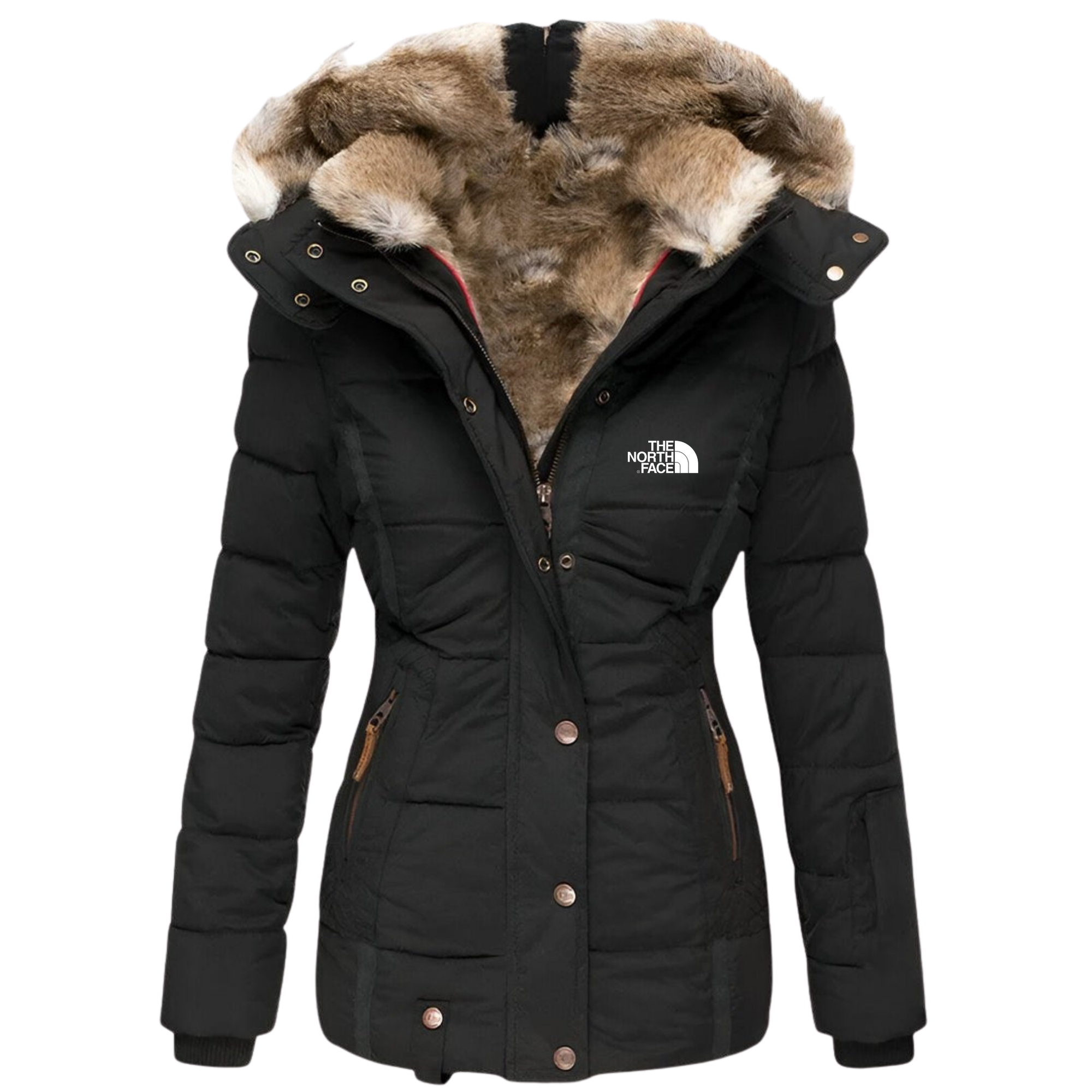 The North Face - Hooded Puffer Jacket with Slim Fit Design