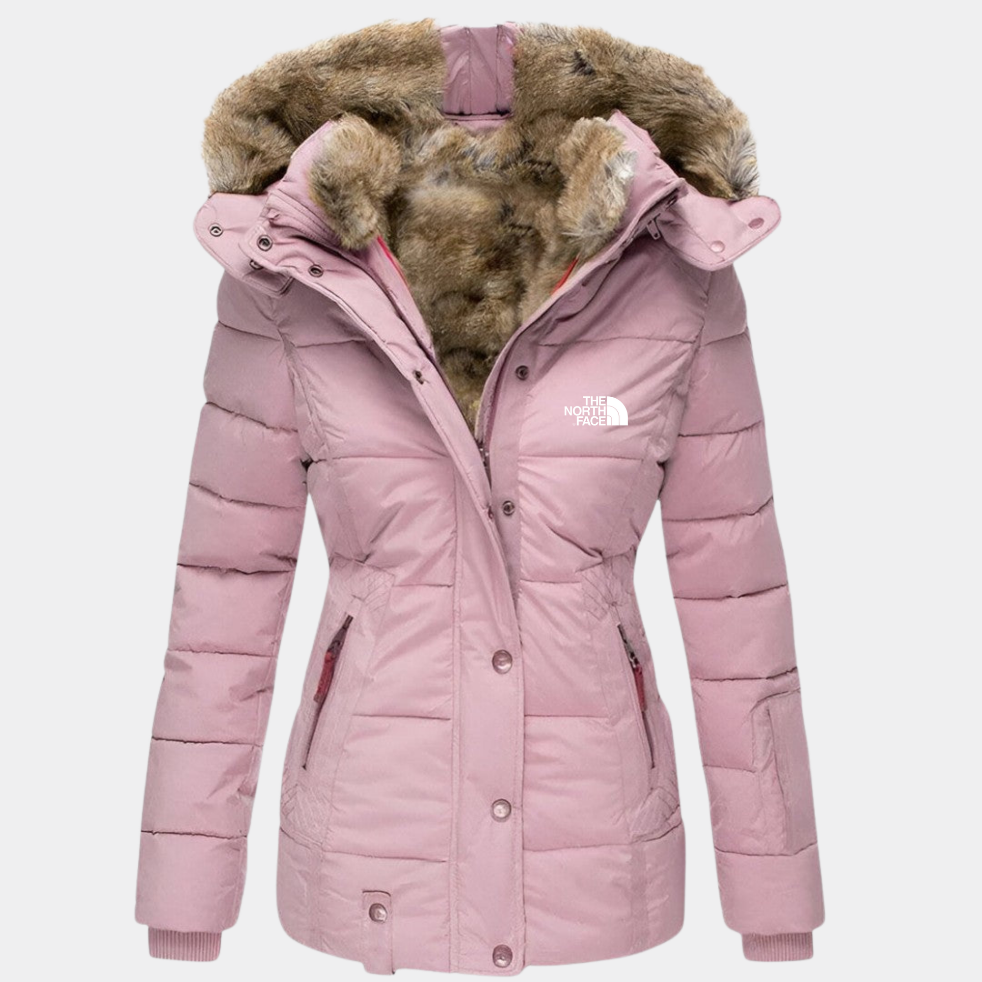 The North Face - Hooded Puffer Jacket with Slim Fit Design