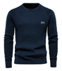 LACOSTE -MEN'S GRID PATTERN SWEATER