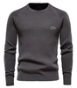 LACOSTE -MEN'S GRID PATTERN SWEATER