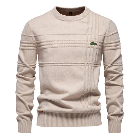 LACOSTE - ELEGANT KNITTED MEN'S SWEATER