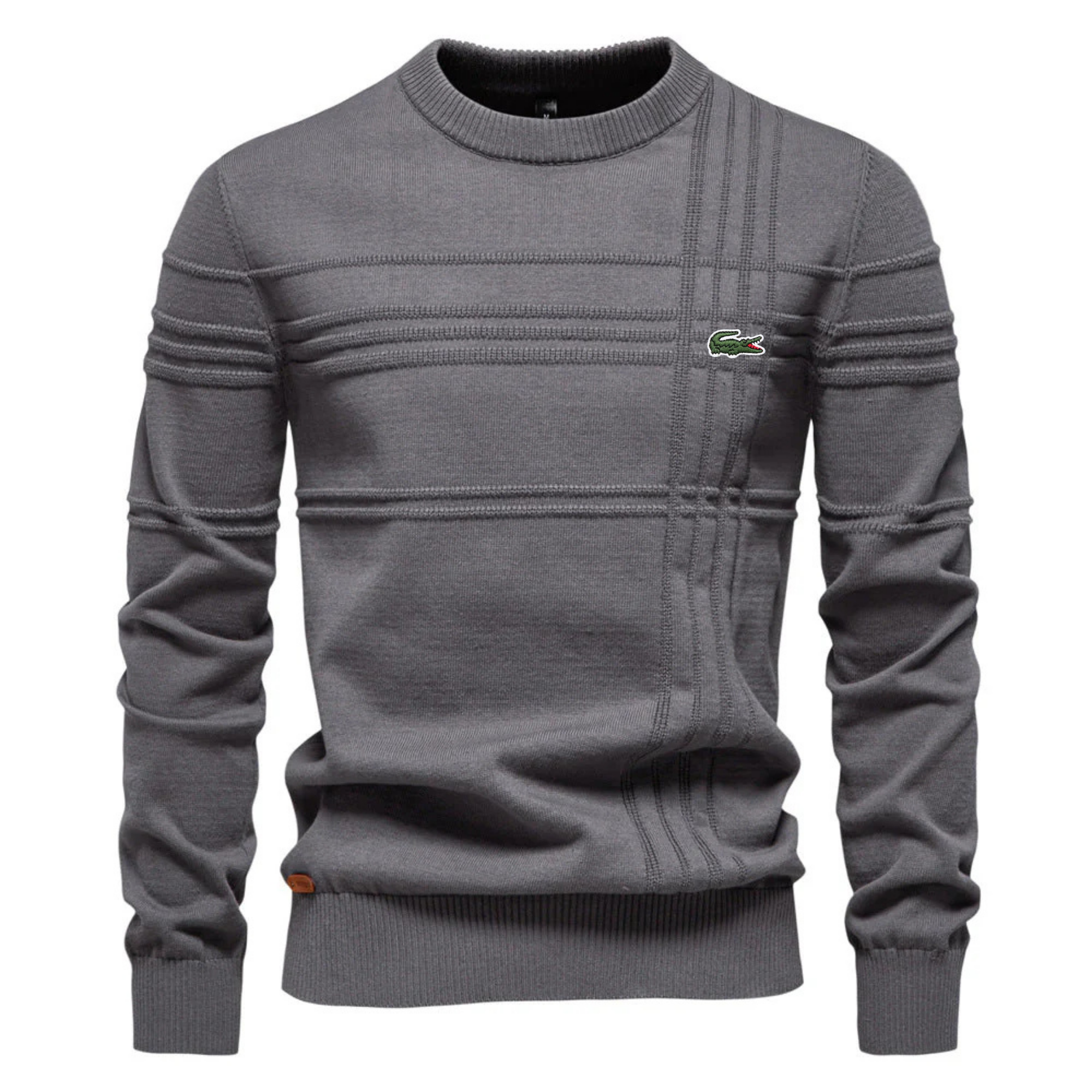LACOSTE - ELEGANT KNITTED MEN'S SWEATER