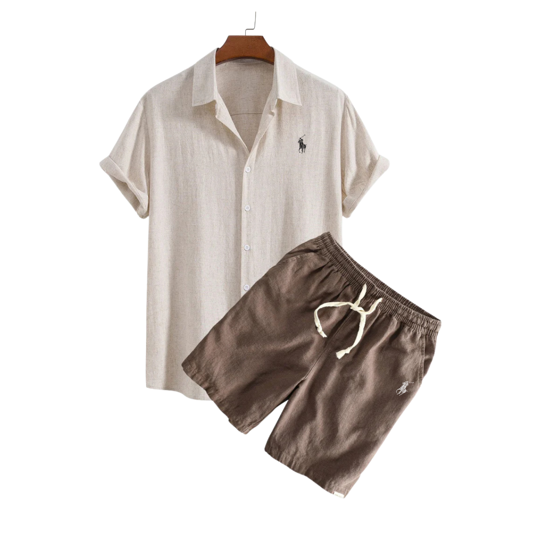 RL™ Linen Shirt and Shorts Set