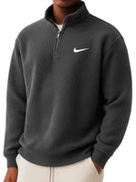 NK Collar Half Zip Sweatshirt