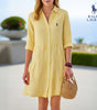 Striped Shirt Dress by R. Ꮮаᴜгеn- Effortless Summer Elegance