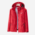 Women's Printed Hooded Jacket - CLEARANCE PRICE