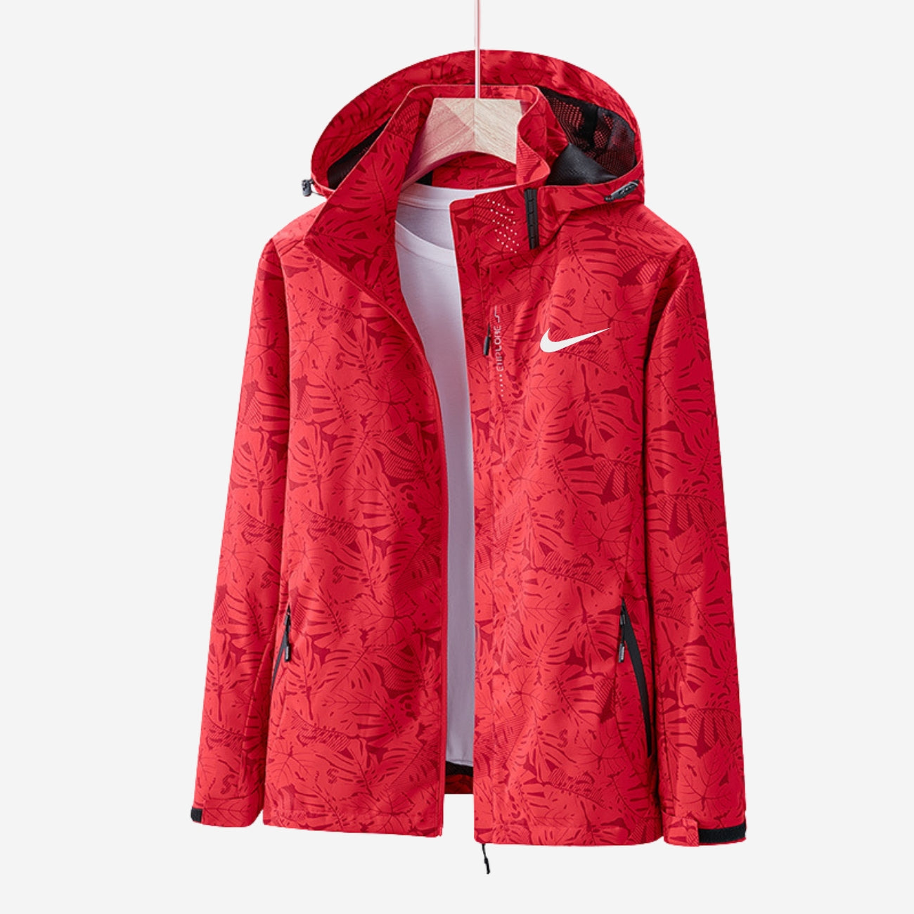 Women's Printed Hooded Jacket - CLEARANCE PRICE