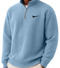 NK Collar Half Zip Sweatshirt