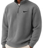 NK Collar Half Zip Sweatshirt