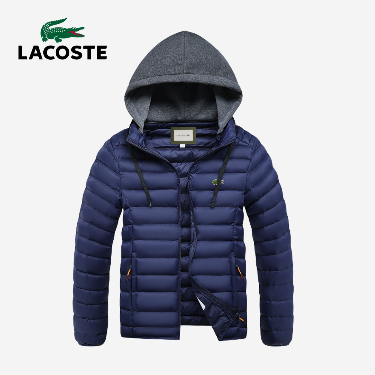 Quilted Warm Jacket with Hood || Stock Clearance