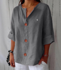 RL Linen Casual Blouse