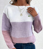 Tricolor Knit Sweater - COLLECTION CLEARANCE