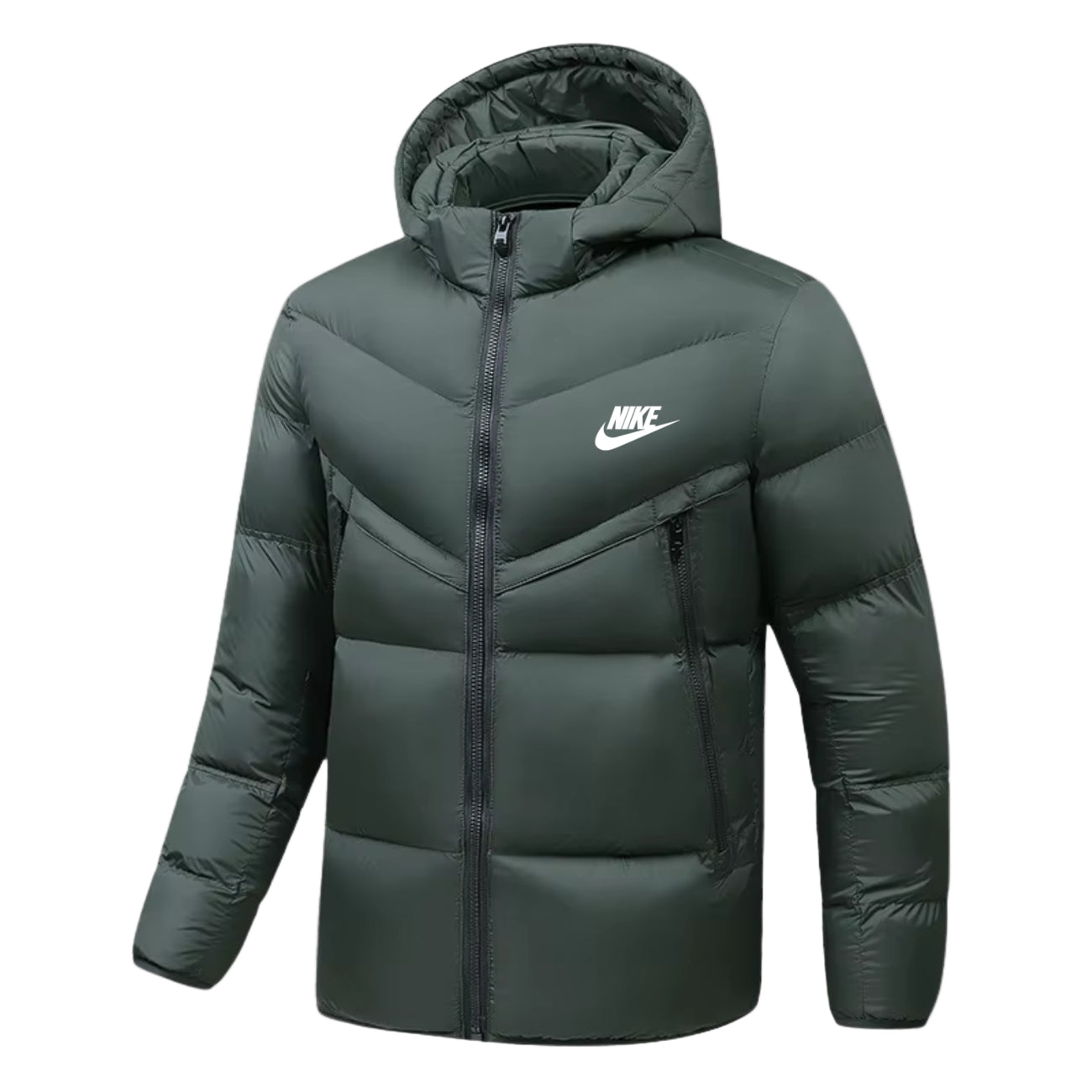 SportWave Dual-Tone Puffer Jacket