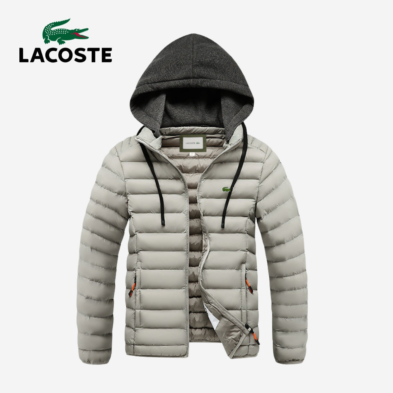 Quilted Warm Jacket with Hood || Stock Clearance