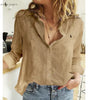 R. Ꮮаᴜгеn Linen Button-Up Shirt
