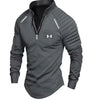 Men's Zip Long Sleeve Sports Casual Shirt