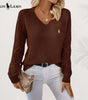 Ralph Lauren™ Elegant V-Neck Knitted Sweater