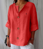 RL Linen Casual Blouse