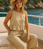 R. Ꮮаᴜгеn Ruffled Two-Piece Set + Free Sun Hat – Buy 1 Get 2