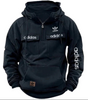 ADIDAS™ - Black Red Tactical Quarter Hoodie