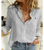 R. Ꮮаᴜгеn Linen Button-Up Shirt