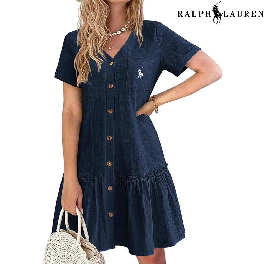 Ꮢalph Ꮮаᴜгеn – Summer Dress with Straps