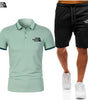 Men's Polo and Shorts Set