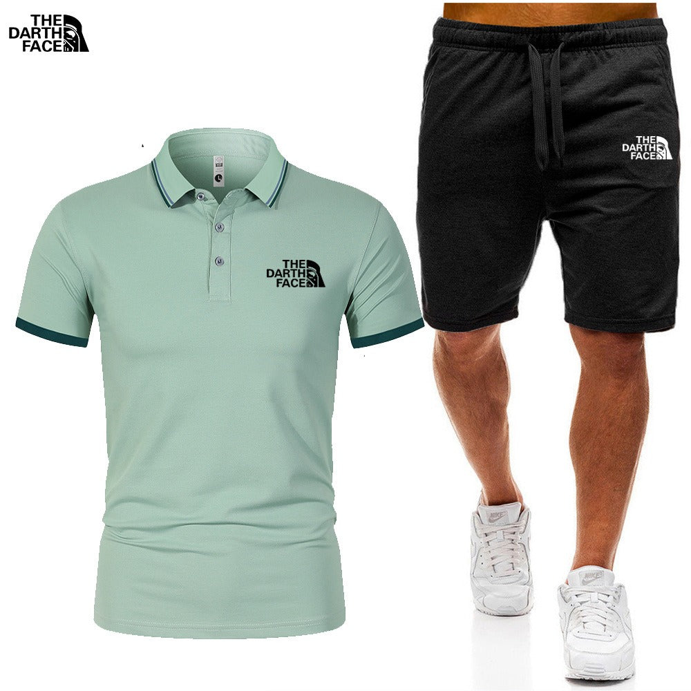 Men's Polo and Shorts Set