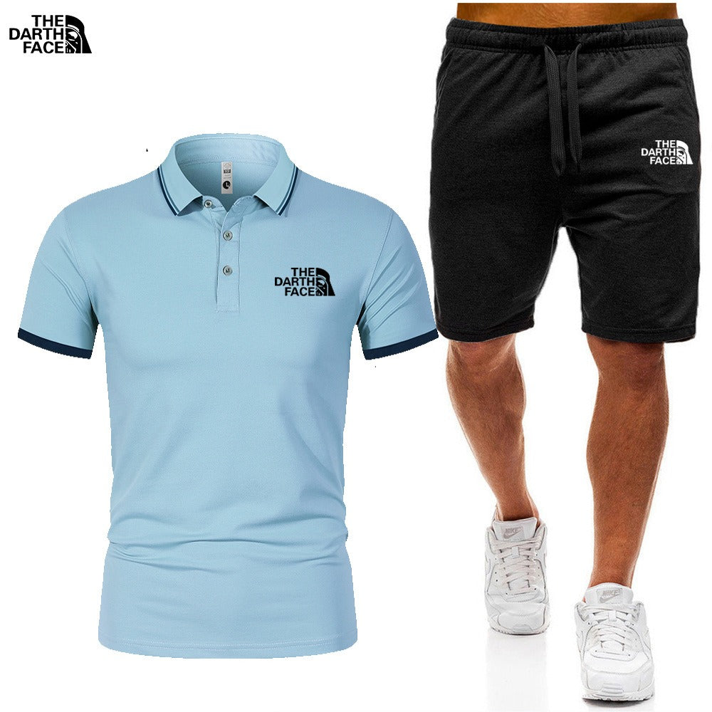 Men's Polo and Shorts Set